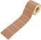 2x3 Inch Natural Brown Kraft Sticker Labels, 350 Per Roll, Blank Rectangular Adhesive Labels for Price Tags, Crafts, Organizing, Jars, and Small Business Use